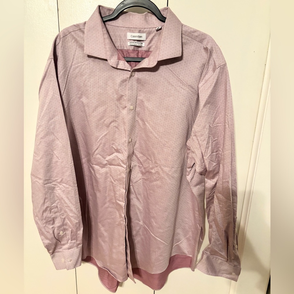 Men’s Calvin Klein dressy button down shirt XXL